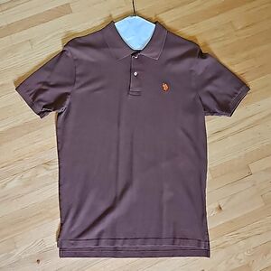 US POLO ASSN Brown Polo Shirt Large